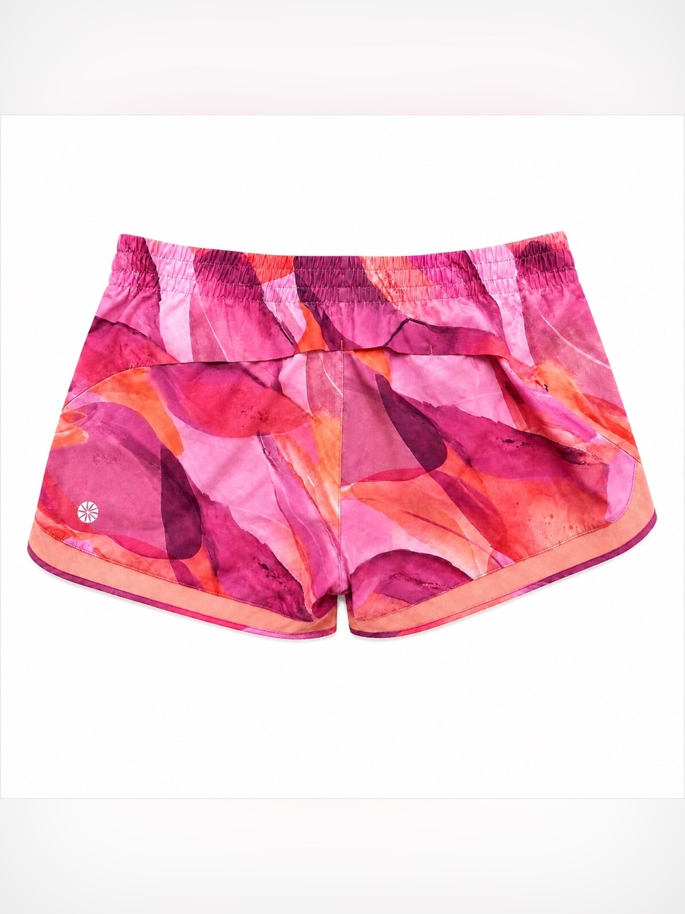 ATHLETA Printed Mesh Racer Run Short - Picture 2 of 3